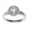 Platinum 1.74ct Diamonds Solitaire Engagement Ring