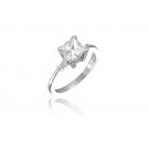 18ct White Gold 1.15ct Diamond Solitaire Engagement Ring