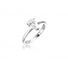 18ct White Gold 1.00ct Diamond Solitaire Engagement Ring