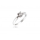 18ct White Gold 0.50ct Diamond Solitaire Engagement Ring