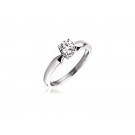 18ct White Gold 0.40ct Diamond Solitaire Engagement Ring