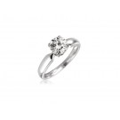 18ct White Gold 1.00ct Diamond Solitaire Engagement Ring