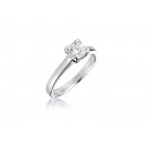 18ct White Gold 0.55ct Diamond Solitaire Engagement Ring