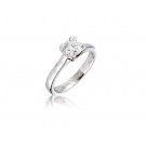 18ct White Gold 0.70ct Diamond Solitaire Engagement Ring