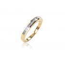 18ct Yellow Gold Eternity Ring  with 0.25ct Diamonds.