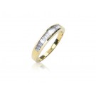  18ct Yellow Gold Eternity Ring with 0.50ct Diamonds.