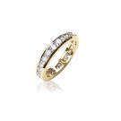 18ct Yellow Gold Eternity Ring with 2.00ct Diamonds. 