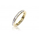 18ct Yellow Gold Eternity Ring with 1.00ct Diamonds. 