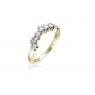 18ct Yellow Gold Eternity Ring with 0.50ct Diamonds.