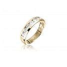 18ct Yellow Gold Eternity Ring with 0.75ct Diamonds. 