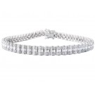 18ct White Gold & 2.85ct Diamonds Bracelet