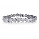 18ct White Gold & 7.00ct Diamonds Bracelet