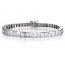 18ct White Gold & 3.00ct Diamonds Bracelet