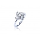 18ct White Gold ring with 0.40ct Diamonds