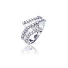 18ct White Gold ring with 1.45ct Diamonds.