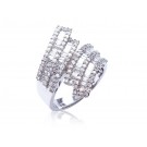 18ct White Gold ring with 1.65ct Diamonds.
