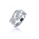 18ct White Gold ring with 1.60ct Diamonds.