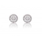 18ct White Gold & 0.80ct Diamonds Stud Earrings