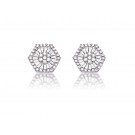 18ct White Gold & 0.65ct Diamonds Stud Earrings