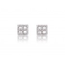 18ct White Gold & 0.60ct Diamonds Stud Earrings