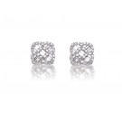 18ct White Gold & 0.65ct Diamonds Stud Earrings