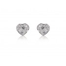 18ct White Gold & 0.40ct Diamonds Stud Earrings