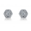 18ct White Gold & 1.60ct Diamonds Stud Earrings