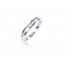 18ct White Gold Eternity Ring with 0.25ct Diamonds.