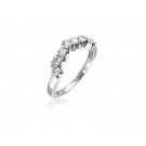 18ct White Gold Eternity Ring with 0.50ct Diamonds.