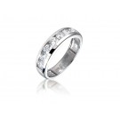 18ct White Gold Eternity Ring with 1.00ct Diamonds.