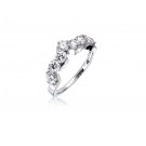 18ct White Gold Eternity Ring with 1.00ct Diamonds.