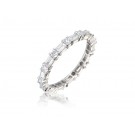 18ct White Gold Eternity Ring with 1.25ct Diamonds.