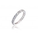 18ct White Gold Eternity Ring with 2.00ct Diamonds.