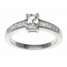 18ct White Gold 1.32ct Diamonds Solitaire Engagement Ring