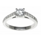 18ct White Gold 1.42ct Diamonds Solitaire Engagement Ring