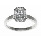 18ct White Gold 1.11ct Diamonds Solitaire Engagement Ring