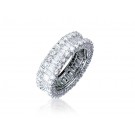 18ct White Gold & 3.50ct Diamonds Wedding Ring