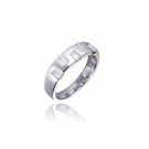 18ct White Gold & 0.45ct Diamonds Wedding Ring