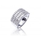 18ct White Gold & 2.25ct Diamonds Wedding Ring