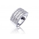 18ct White Gold & 2.25ct Diamonds Wedding Ring