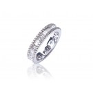 18ct White Gold & 1.35ct Diamonds Wedding Ring