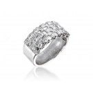 18ct White Gold & 1.50ct Diamonds Wedding Ring 