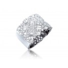 18ct White Gold & 2.10ct Diamonds Wedding Ring