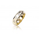 9ct Yellow Gold & 0.25ct Diamonds Wedding Ring