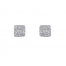 9ct White Gold 0.30ct Diamond Stud Earrings