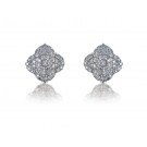 9ct White Gold 0.40ct Diamond Stud Earrings