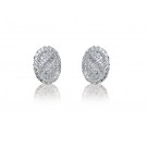 9ct White Gold 0.40ct Diamond Stud Earrings