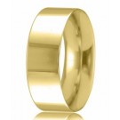 9ct Yellow Gold 8mm Easy Fit Wedding Band 10.0gms
