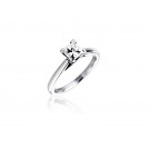 Platinum 0.50ct Diamond Solitaire Engagement Ring