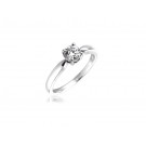 Platinum 0.50ct Diamond Solitaire Engagement Ring